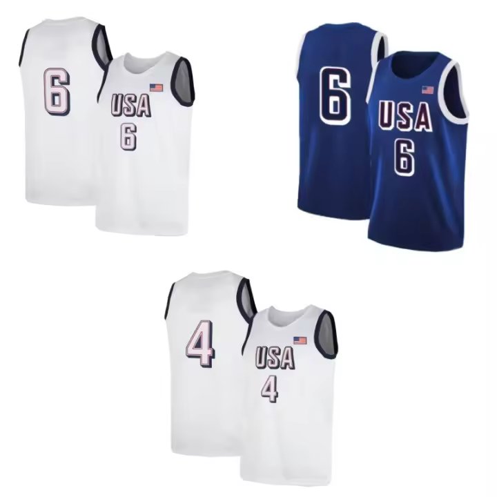 Camiseta De Baloncesto Bordada Para Hombres Estilo Novio Sin Mangas Transpirable Ropa Deportiva Para Gimnasio Prenda Unisex De Poliéster - 1
