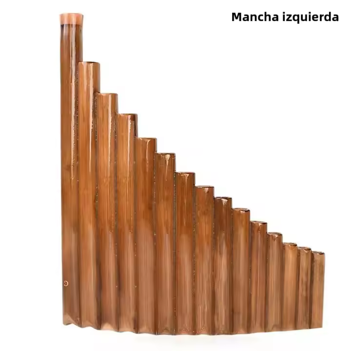 Flauta De Bambú Tradicional Chino Con 15 Tubos G-tune Instrumento Musical De Viento Natural Para Mano Izquierda / Derecha - 1