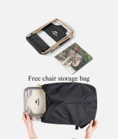 Silla De Camping Naturehike Ultraligera Portátil Con Malla Para Pescar Y Picnic Silla De Relax Para Exterior Color Negro Y Caqui - details 6