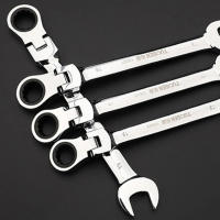 Llave De Eje Móvil Universal Automática Y Ergonómica Doble Fin 72 Dientes Para Reparación De Máquinas Y Herramientas De Mantenimiento - details 1