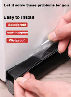 Tira De Sellado Para Puerta De Bajo 1PC Negro Aislante De Sonido Y Aislante De Energía Para Interior Y Exterior Anti-Viento Anti-Polvo Y Anti-Enfriamiento - details 1
