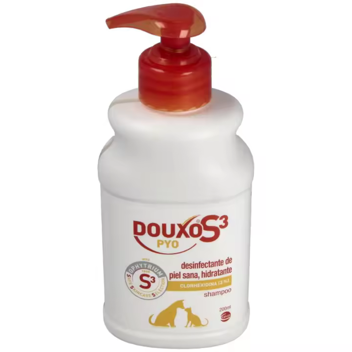 Douxo S3 Pyo Champú Dermatologico Para Perros Y Gatos, 200 Ml - 1