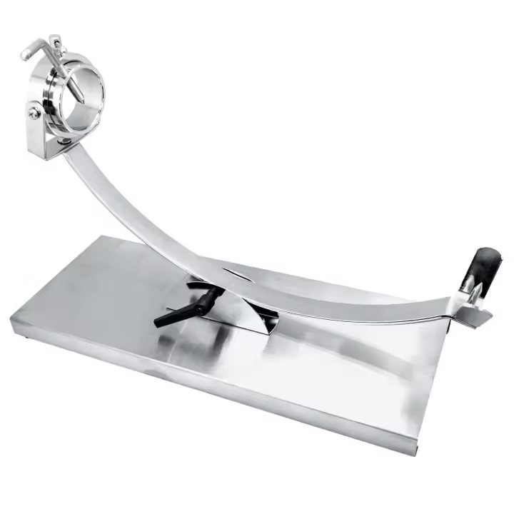 Jamonero Oscilante con Cabeza Giratoria con base y cuerpo Inox - Nerthus - 1