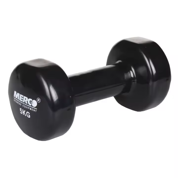 Material musculación Mancuernas Powershot Mancuerna Vinyl 5kg Negro - 1