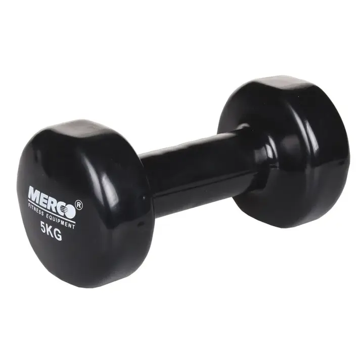 Material musculación Mancuernas Powershot Mancuerna Vinyl 5kg Negro - 1