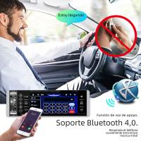 Podofo Reproductor Multimedia Para Coche 1 Din CarPlay MP5 Android Auto Stereo Bluetooth FM RDS Con AI Voice Control 5.1'' Pantalla - details 5