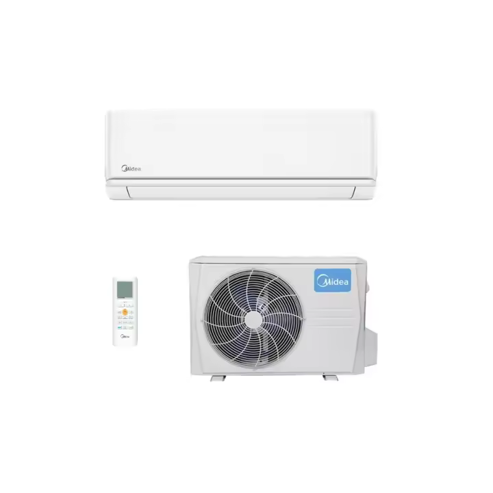 Aire Acondicionado Midea Blanc 26 (09)N8 - Potencia 2.270 Kcal - Eficiencia Energética A++/A+ - 1