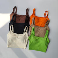 Sudadera Deportiva Para Mujer Con Correa En Hombro Y Espalda Hermosa Absorbedora De Choques Suéter De Yoga Deporte Fitness Running Outerwear Chaleco - details 0