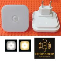 Lámpara Nocturna Con Sensor De Movimiento LED EU Enchufe Luz Infantil Para Mesa De Noche En La Habitación Sin Baterías Incluidas - details 15