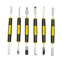 Kit De Herramientas Manuales Para Reparación De Teléfonos Móviles 6pcs Set De Abrazaderas Y Cuchillas Para Desmontaje De Teléfonos Metal Crowbar Y Spatula - details 2