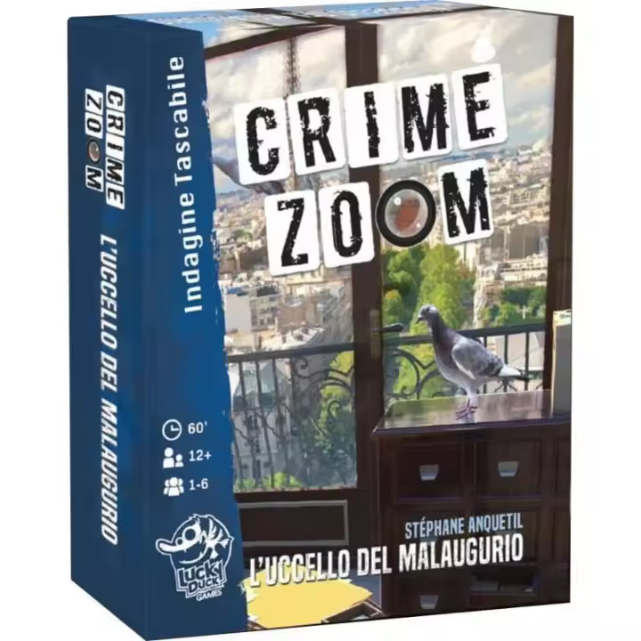 CRIMEN ZOOM-EL PÁJARO DE LAS TARJETAS DE MALAUGURIO. - 1