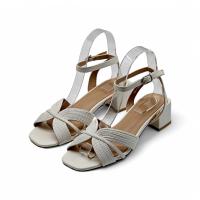 Calzados soraia, sandalias con tacon tacon medio, cierre de hebilla, colores metalizados. - details 18