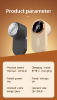 Nueva Máquina De Eliminación De Pelusa Eléctrica 2025 Bola De Cabello USB Recargable Portátil Para Ropa Y Suéteres - details 19