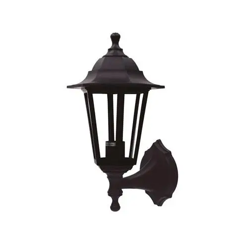Gsc Evolution Farol de Jardín Brazo Reversible Serie Bagan E27 IP44 Negro - Iluminación Resistente - 1