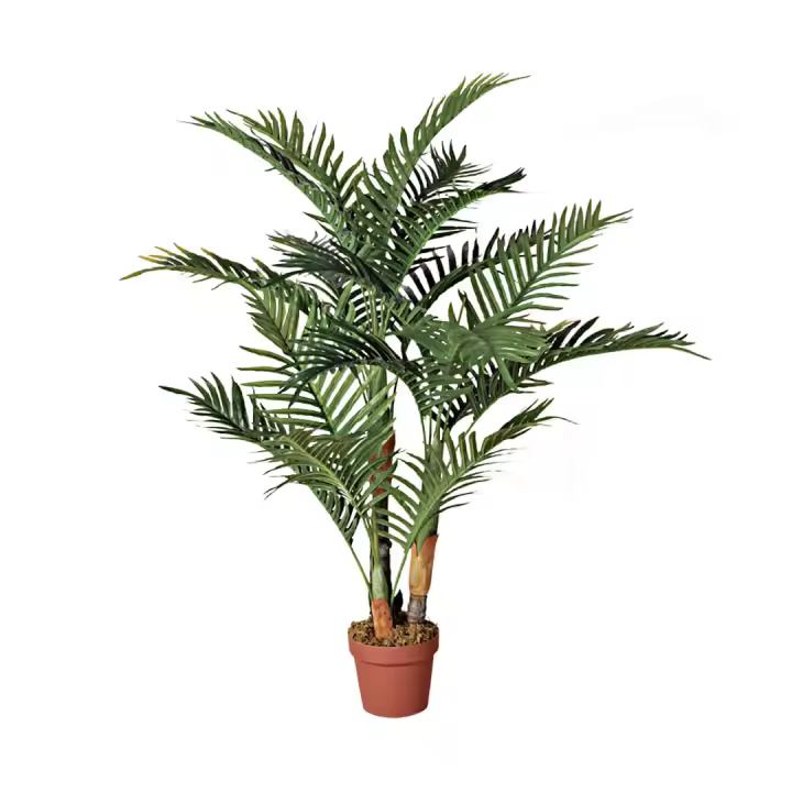 Catral | Planta Artificial Palmera 120 Cm | Plantas Artificiales Realistas | Decoración Para Hogar Y Oficina | Planta Artificial Grande | Perfecta Para Ambientes Modernos - 1