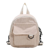 Mochila Mini Para Mujer De Cordón Sólido Y Estilo Casual Gran Capacidad Duradera Para Viajes Y Escuela Con Cierre De Cremallera - details 14