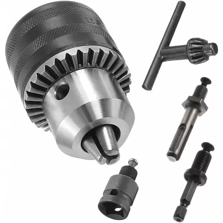Portabrocas de 1,5-13mm, Portabrocas de cambio rápido 1/2-20 para conversión de taladro eléctrico de perforación - 1