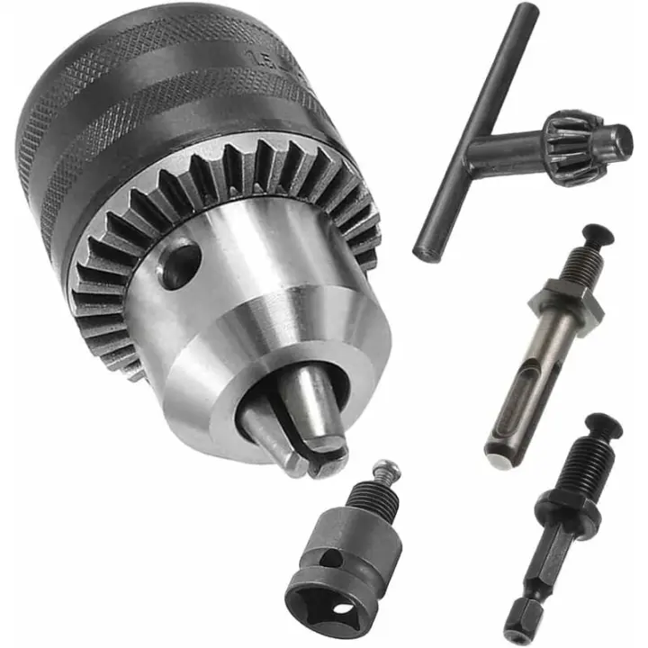 Portabrocas de 1,5-13mm, Portabrocas de cambio rápido 1/2-20 para conversión de taladro eléctrico de perforación - 1