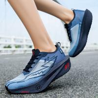 Zapatillas De Tenis Para Mujer Transpirables De Malla Con Tablero De Carbono Zapatillas De Correr Al Aire Libre Con Suela De Goma Cómodas Para Ejercicio - details 9