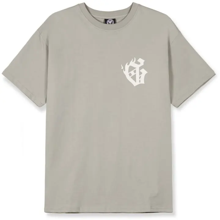 Camiseta de Manga Corta Grimey Saoirse Regular para unisex en color gris - 1