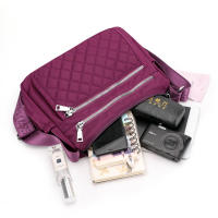 Bolso De Hombro Para Mujer Yogodlns Nylon Impermeable Con Múltiples Bolsillos Y Cierre De Cremallera Bolso De Viaje Para Diseñadores Bolsa Feminina Casual Tote - details 27