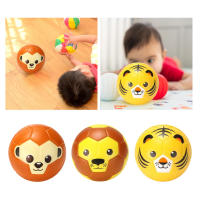Bola De Fútbol Para Niños Mini Bola Educativa De Animales De Dibujos Animados Suave Y Portátil Para Practica Y Entrenamiento Interior Y Exterior - details 0