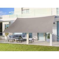 UD - Toldo impermeable 5M para protección solar triangular para jardín, patio, terraza, piscina, camping, con bloqueo UV y privacidad - details 2