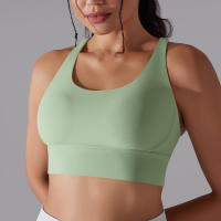 Sujetador Deportivo Para Mujer Alta Soporte Impacto Yoga Running Quick Dry Top Deporte Gimnasio Padded Bralette Sexy - details 43