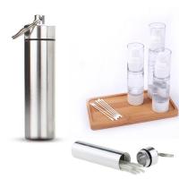 Bolígrafo De Hilo Pequeño De Acero Inoxidable Portátil Botella Aluminio Esterilla Llavero De Dientes Y Preguicas Recipiente Para Hilo Y Tabaco - details 0