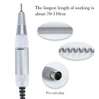 Máquina De Uñas Eléctrica 35000rpm Con 5 Pines Mano De Herramienta De Belleza Para Manicura Y Pedicura Sustitución De Pluma Accesorio ABE - details 5