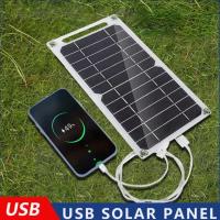 Cargador Solar Portátil Con USB Y Salida DC Placa Solar Plegable De 10-100W Energía Exterior Para Móvil Generador De Energía - details 6