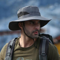 Gorro De Pesca Para Hombres Protección Solar Anti-UV Sombrero De Panamá Para Exteriores Gorro De Búho Para Mujeres Casual - details 2