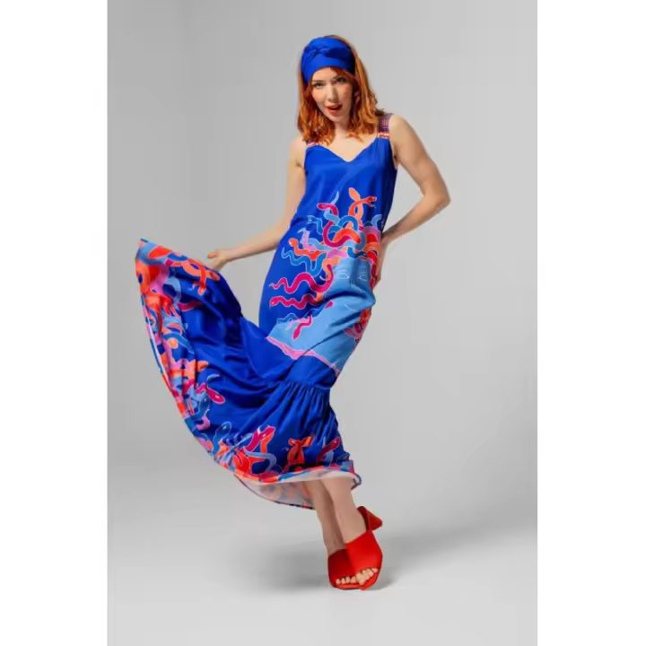 Vestido escote bardot - Call me Medusa Lolina Talla S - 1