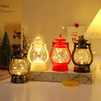 Lámpara LED De Halloween Decoración De Navidad Vintage Portátil Antorcha Electrónica Candlestick Ambiente Barra Luz Novedosa - details 3
