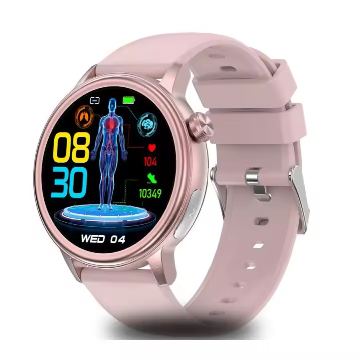 Llamada Bluetooth 2025 para hombres y mujeres, reloj inteligente, monitoreo de salud de lípidos en sangre y ácido úrico, electrocardiograma, variabilidad del ritmo cardíaco, azúcar en sangre, regalo para madre - 1