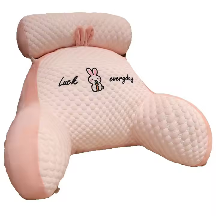 Almohadas de Lectura para Cama respaldo soporte lumbar Brazo asiento cojín - 1