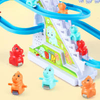 Juguete Educativo De Carreras Para Niños 3PCS Coche De Carreras Que Sube Las Escaleras Juguete De Deslizamiento Para Aprendizaje Temprano - details 2