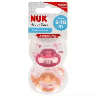 Chupete Nukete Dia Silicona Surtido T2 2 - 1