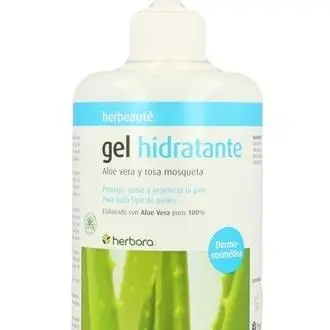 Herbora Gel Hidratante Aloe vera y Rosa mosqueta bio 500 ml - 1