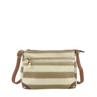 MODELISA Bolso Bandolera De Hombro Rafia Paja Estilo Casual Multicompartimento Crossbody Para Mujer - details 0