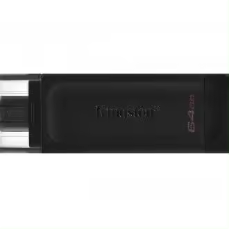 Kingston Technology DataTraveler 70 unidad flash USB 64 GB USB Tipo C 3.2 Gen 1 (3.1 Gen 1) Negro - 1