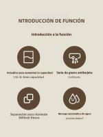 Alimentador Y Dispensador De Agua Automático Para Perros Y Gatos Con Tazón De Alimento Y Agua Universal Productos Para Mascotas - details 1