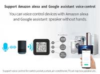 Tuya Smart Universal IR Remote Control Con Sensor De Temperatura Y Humedad Para Aire Acondicionado TV AC Compatible Con Alexa Google Home Yandex - details 13