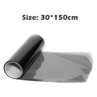 Película De Tinte Negro Para Faros Y Focos De Coche 30x150cm Vinilo Adhesivo De Estilo Decorativo Protección Química No Incluida - details 13