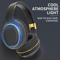 Auriculares inalámbricos portátiles plegables y ligeros, lámparas de succión frescas rgb, auriculares Bluetooth de audio de alta resolución diseñados para la ergonomía - details 5