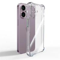 Funda Transparente Anticaída Para iPhone 16 pro Max 16 plus Con Air Bag Protección Antichoque Resistente a Golpes Y Arañazos - details 0
