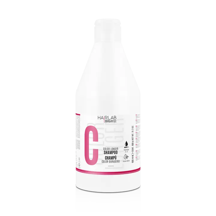 Salerm Champú Color Duradero 600 Ml. | Champú de ácidos frutales ideal para sellar y mantener el color. Enriquecido con Provitamina B5, vitamina A y E para un color vibrante, brillante y duradero.+ - 1
