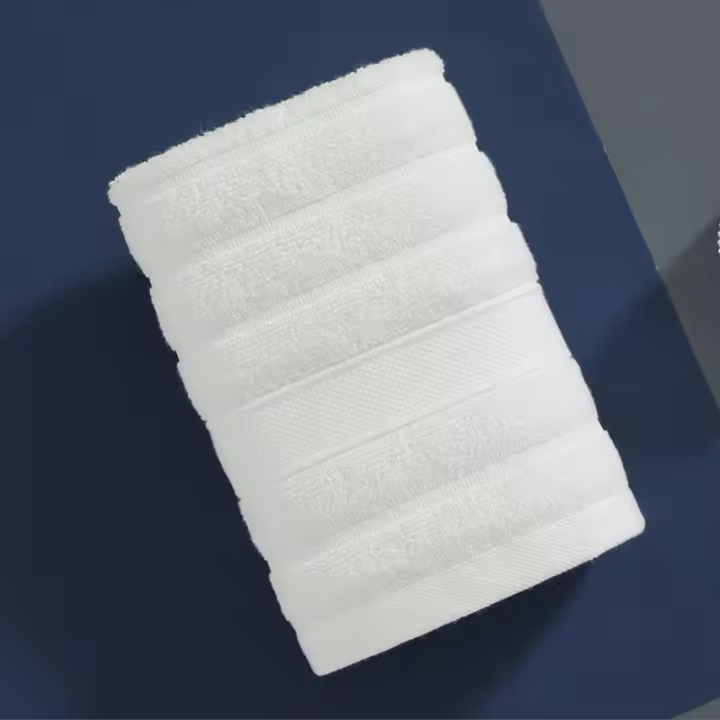 Toalla De Algodón Pura Para Niños 4 Piezas Absorción De Agua Fuerte Tamaño 35x35cm Toallas Cuadradas Para Lavar Manos Y Rostro - 1