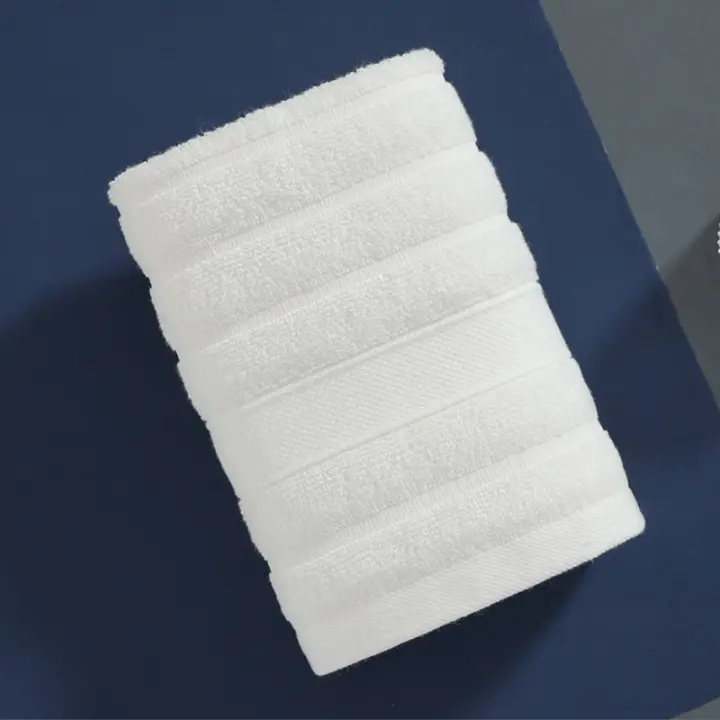 Toalla De Algodón Pura Para Niños 4 Piezas Absorción De Agua Fuerte Tamaño 35x35cm Toallas Cuadradas Para Lavar Manos Y Rostro - 1
