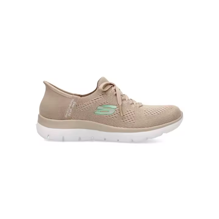 Skechers - Zapatillas Zaptilla Slip-ins Summits para mujer con sistema Heel Pillow™, plantilla Air-Cooled Memory Foam™ y tejido Stretch Fit® - 1